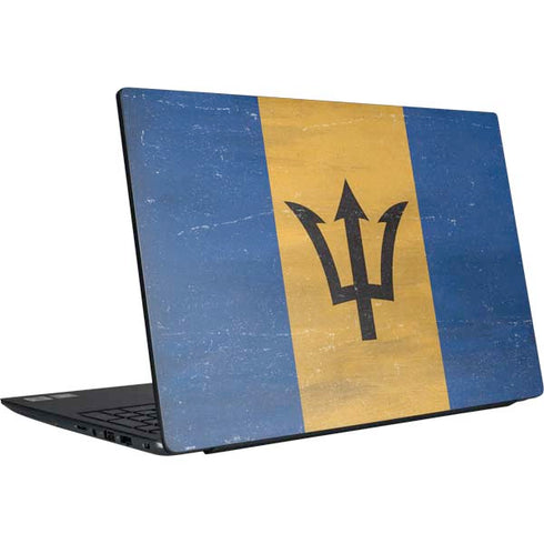 Barbados Flag Distressed Dell Vostro Skin